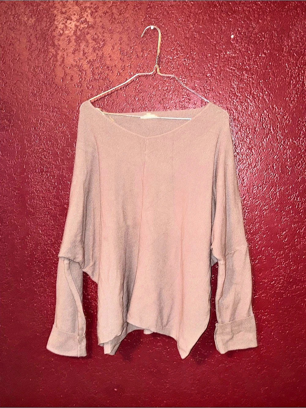 Fabletics Long Sleeve Tunic in Brown Like New